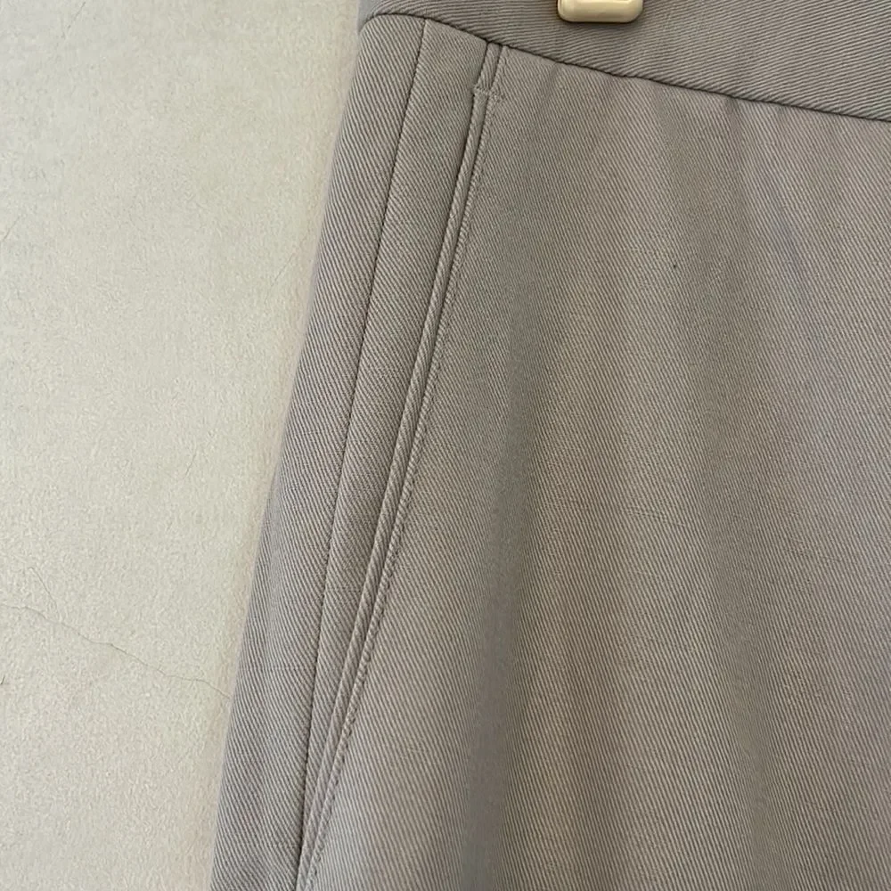 Banana Republic tan tailored slim fit pants Size 35 X 30 New